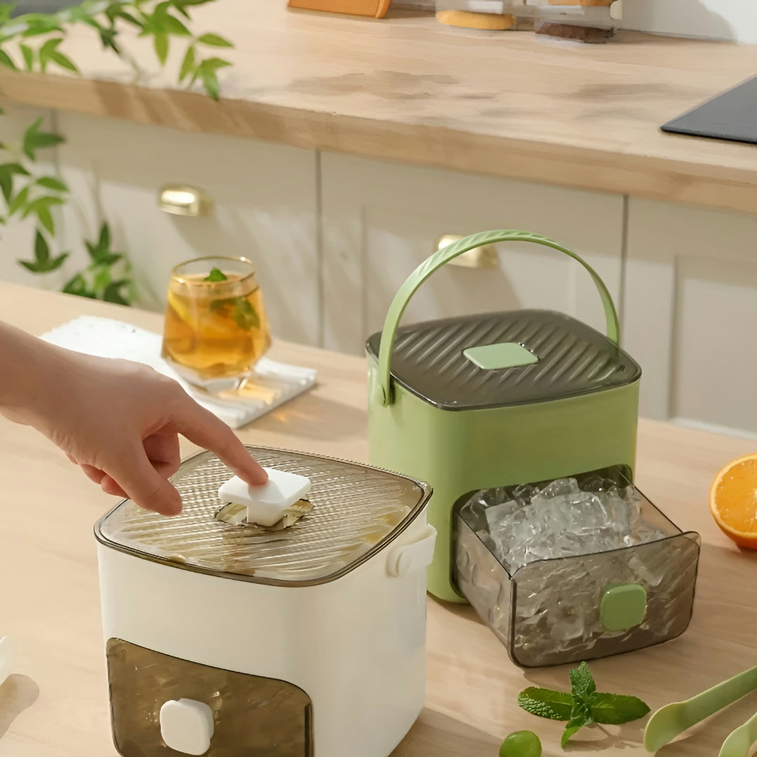 Stampo Ghiaccio Mold Ghiaccio Tray Lid Handle Set