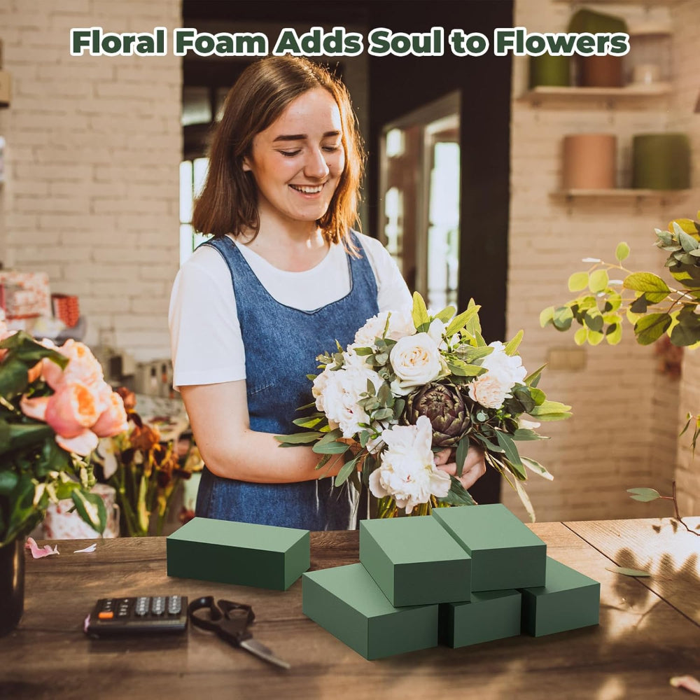 Spugna Fiorista Blocchi Composizione Fiori Supporto Decorazioni