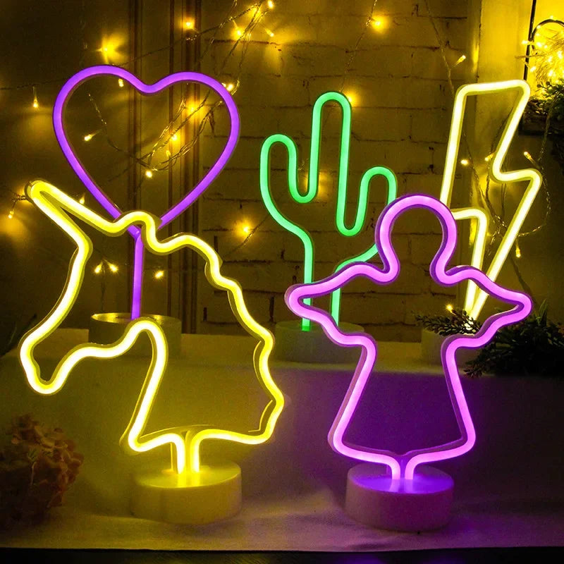 NeonGlow - Colorful Neon Lamp – Creative LED Decoration
