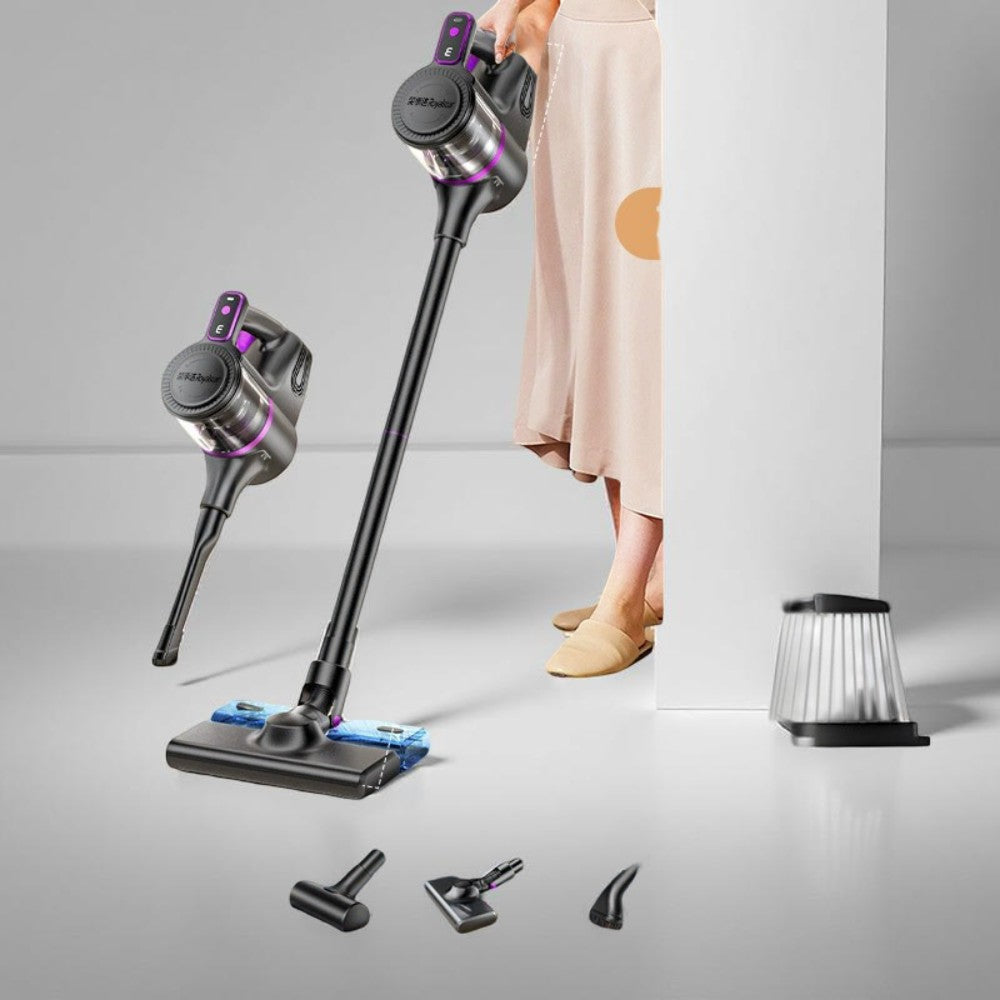 Cordless Lightweight Battery Steel Vacuum Cleaner Household Cleaner