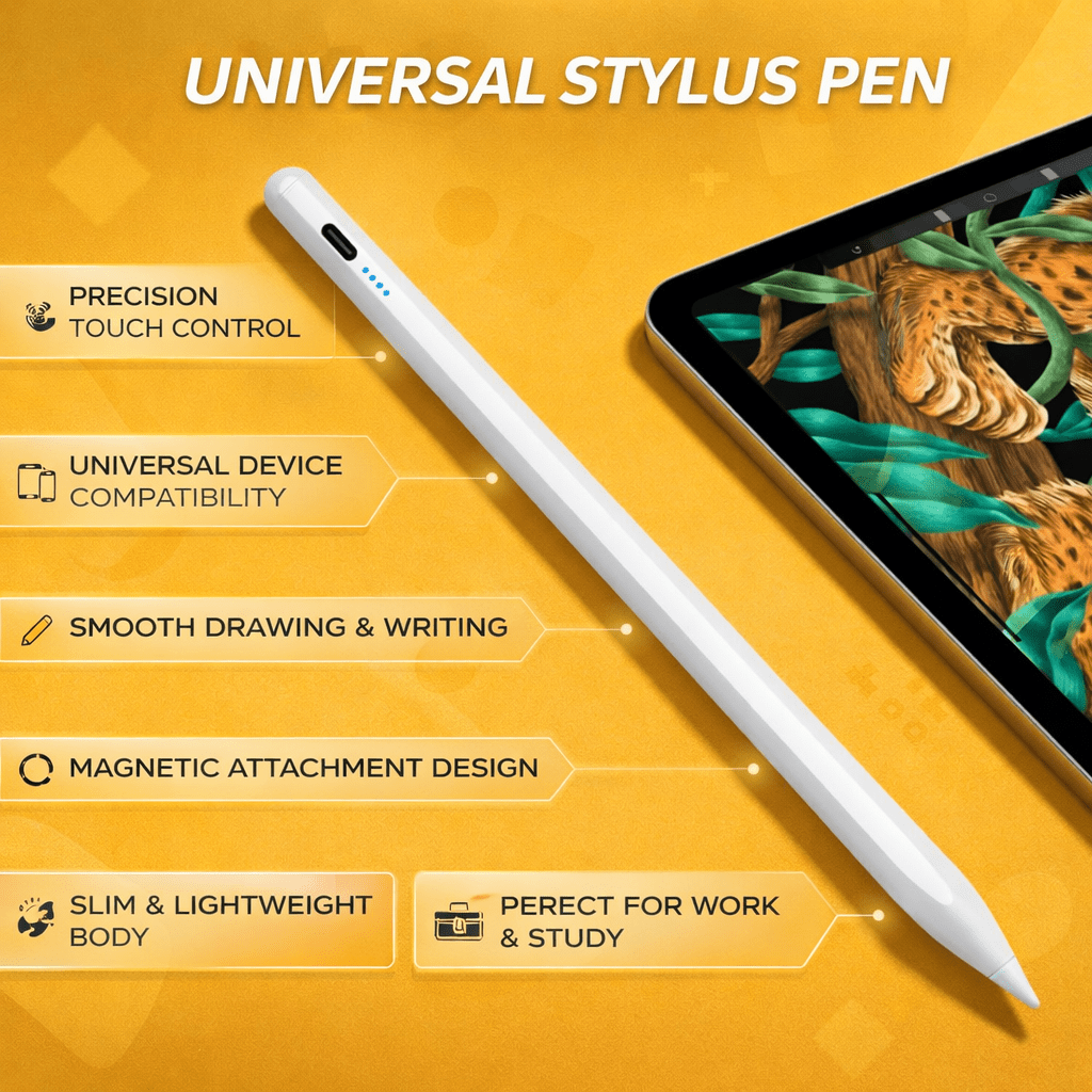 Penna Stylus Penna Touch per Tablet Scrivere Disegnare Universale