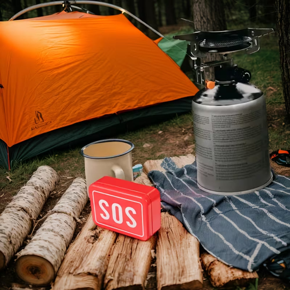Kit Sopravvivenza Emergenza Campeggio Outdoor Multitool