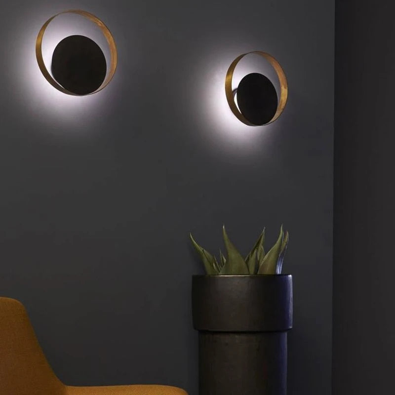 AuroraLuxe - LED Wall Lamp in Scandinavian Style – Minimalist Lighting