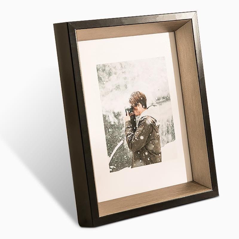 Cornice fotografica rettangolare in resina