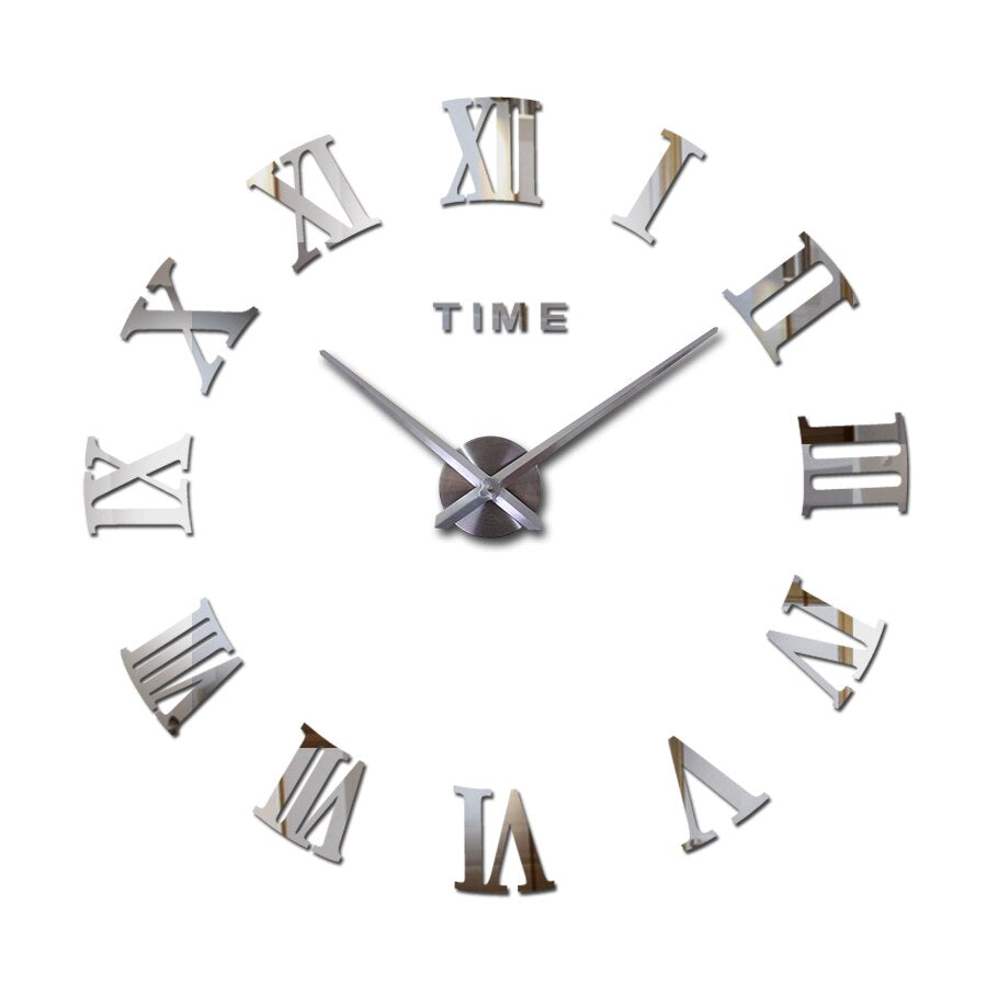 Reloj de pared 3D moderno para hacer tú mismo