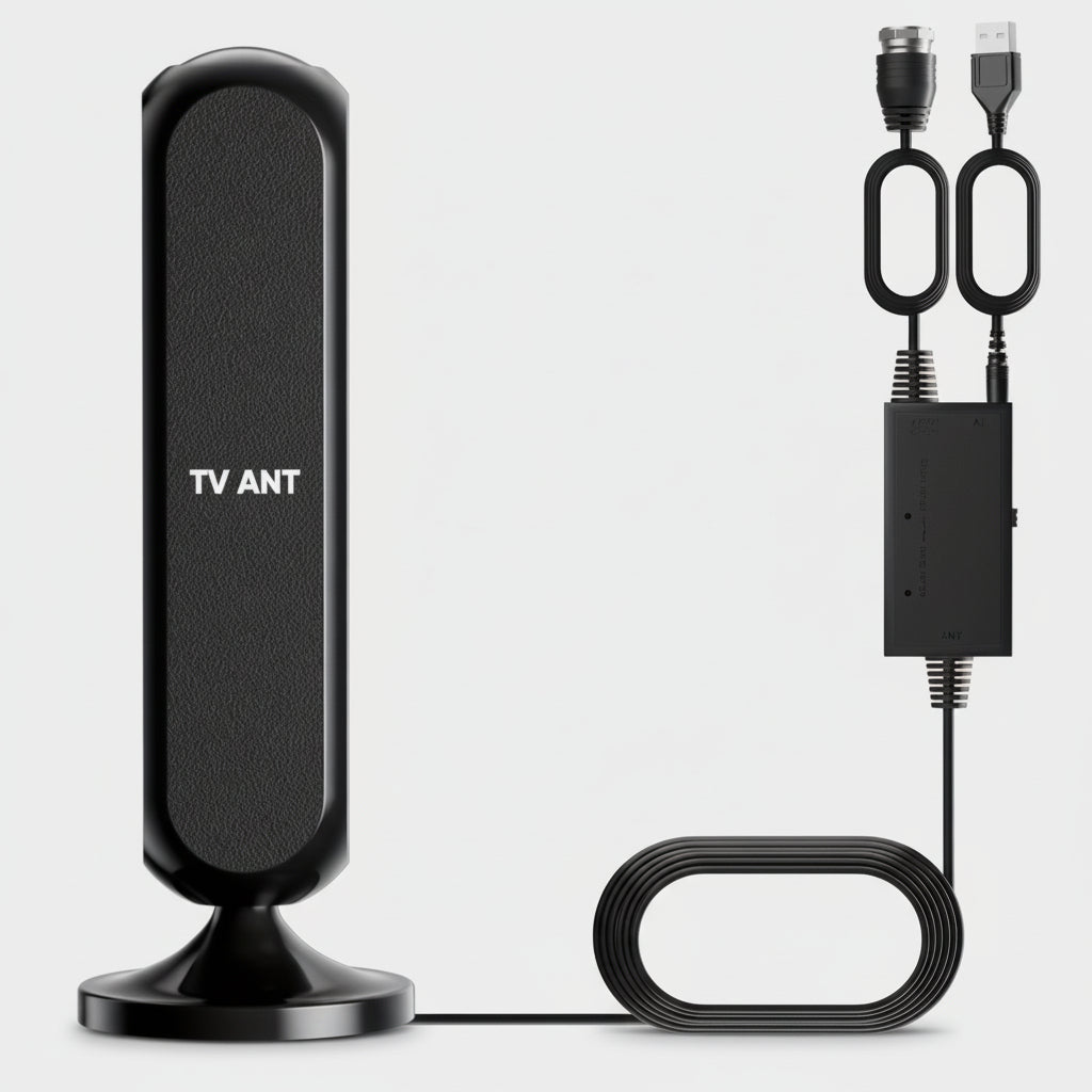 Antenna TV Interna Copertura 360° Canali Locali Nitidi