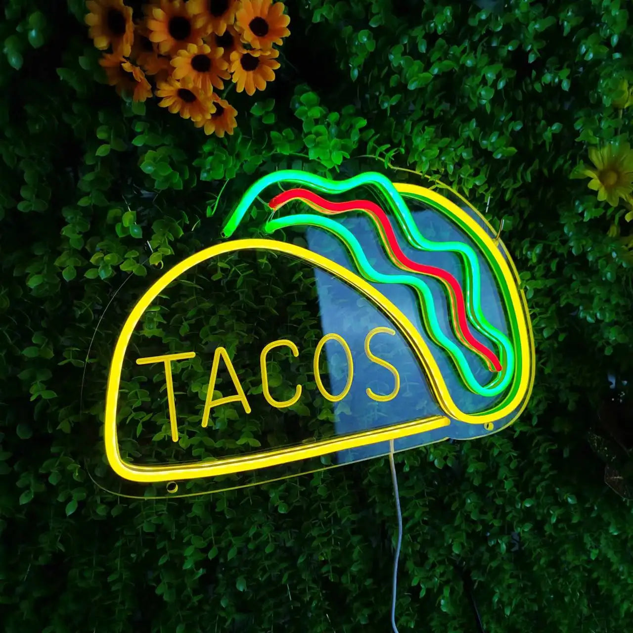 NeonTaco – LED Neon Sign with Tacos Design | Atmospheric Lighting