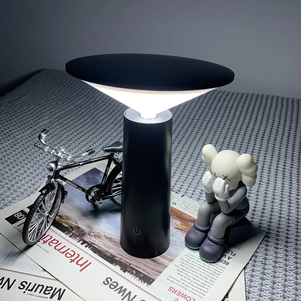 LumiRemote – Lámpara de mesa LED inalámbrica, iluminación recargable