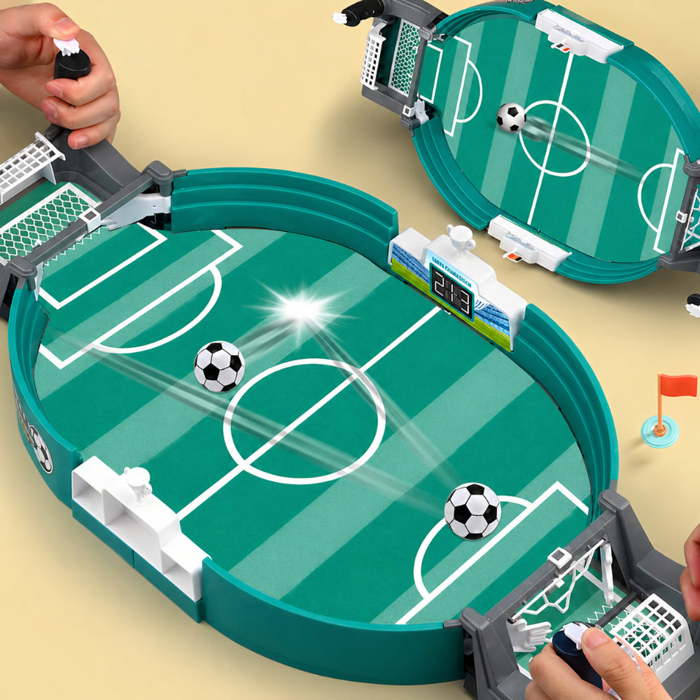 Jogo de Matraquilhos Campeonato do Mundo Futebol 2 Jogadores Set
