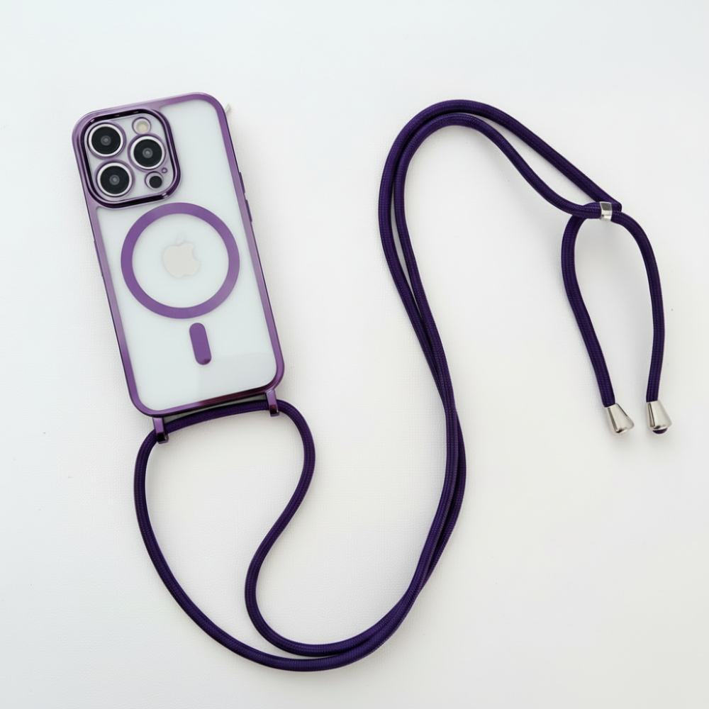 Phone Case Crossbody MagSafe Compatible Protective Cover