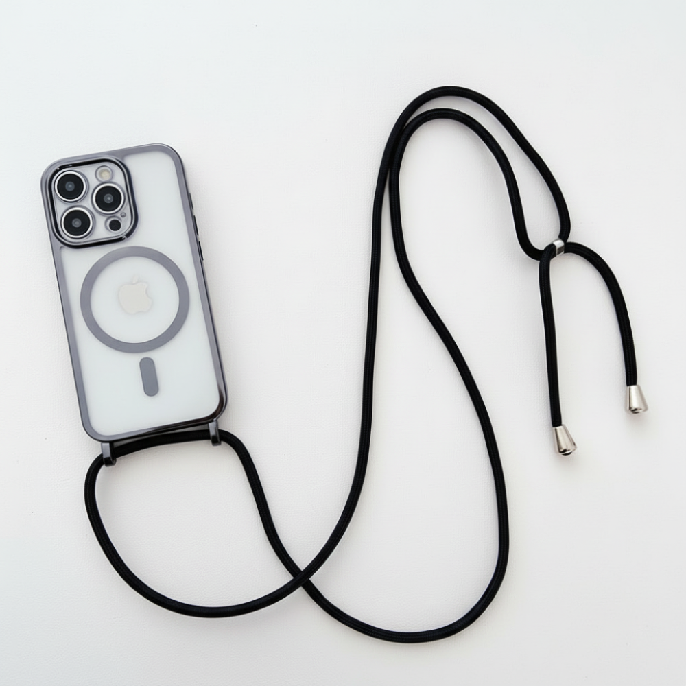 Phone Case Crossbody MagSafe Compatible Protective Cover