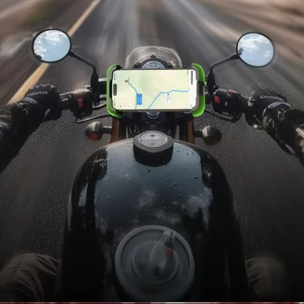 Porta Telefono Moto Manubrio Regolabile Anti Vibrazione