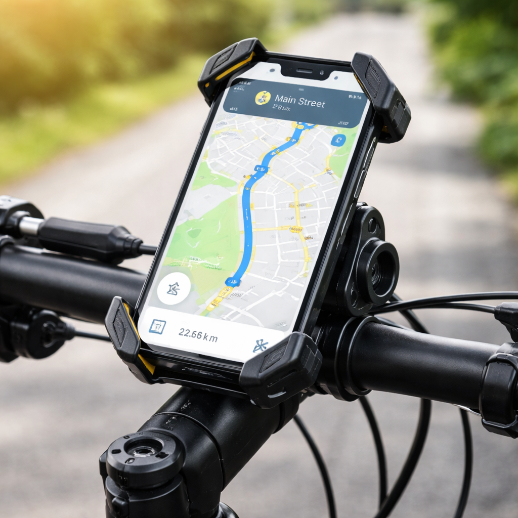 Telefoonhouder Fiets Stuurhouder Smartphone Anti Schok Navigatie