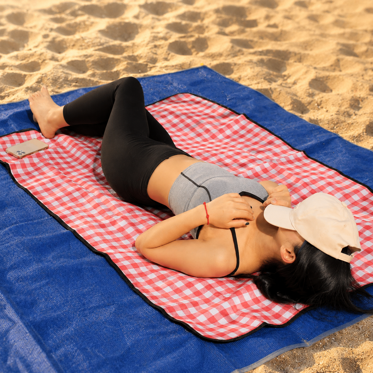 Telo Spiaggia Impermeabile Coperta Picnic Campeggio Outdoor