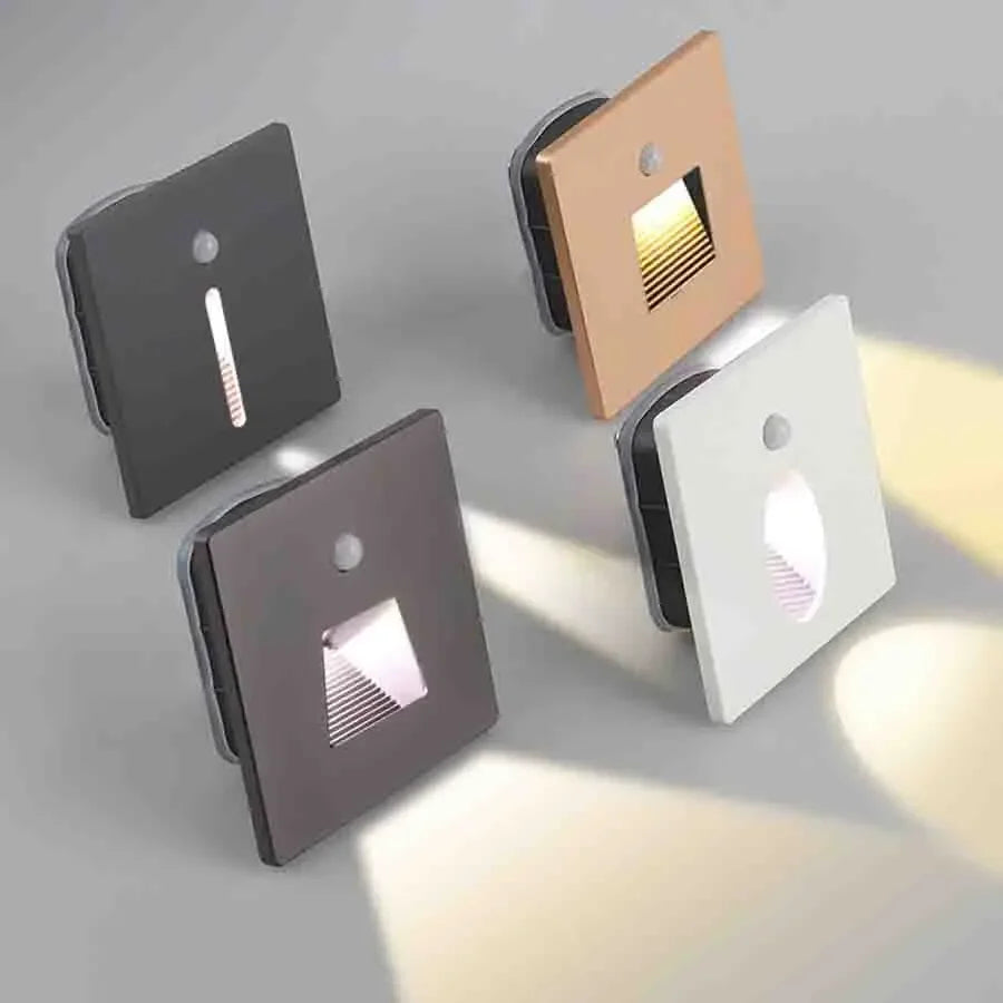 LumiStep – Iluminação de Armadilha LED com Sensor de Movimento – Poupa Energia, Automática e Resistente às Intempéries