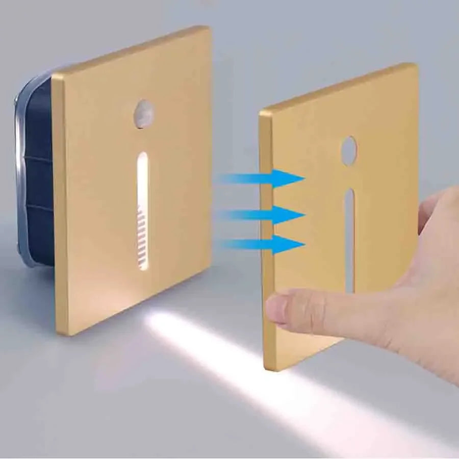 LumiStep – Iluminação de Armadilha LED com Sensor de Movimento – Poupa Energia, Automática e Resistente às Intempéries