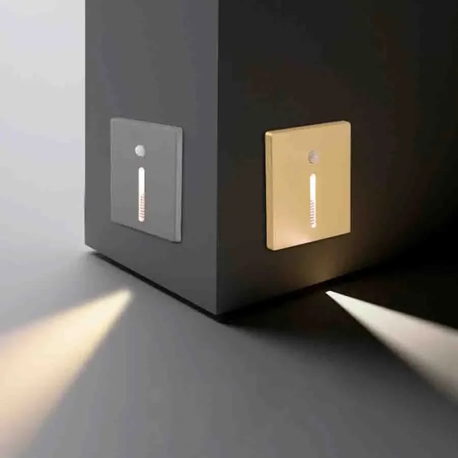 LumiStep – Iluminação de Armadilha LED com Sensor de Movimento – Poupa Energia, Automática e Resistente às Intempéries