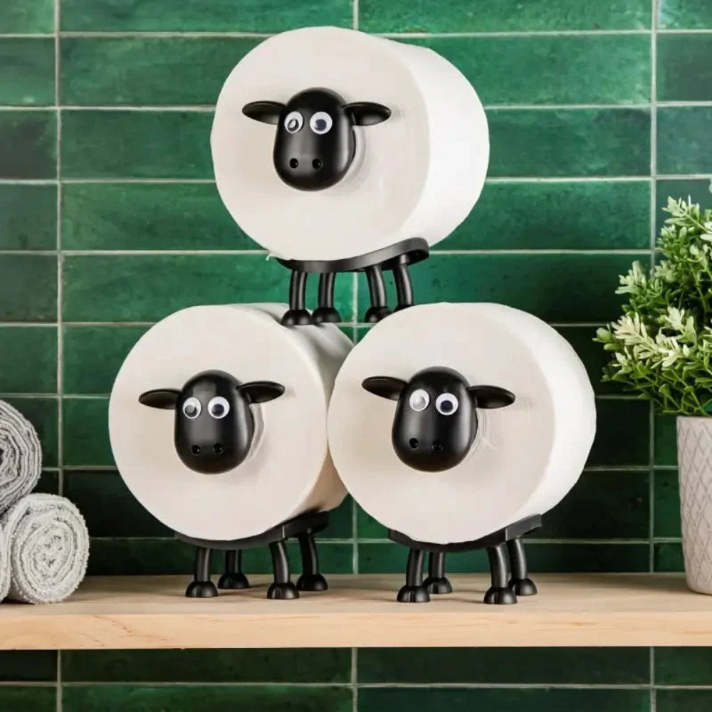 Toiletrolhouder Schaap Decoratief Staand Badkamer Opslag Houder