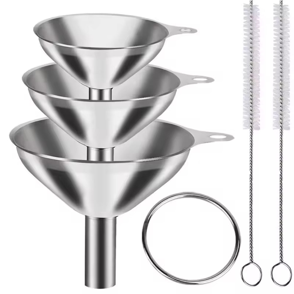Imbuto Cucina Set Imbuti Versatore Liquidi Riempimento Bottiglie