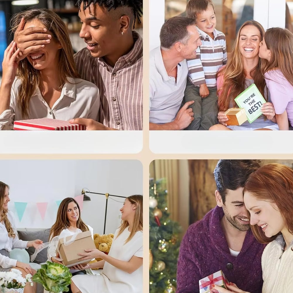 Moederdag Cadeau Ringen Dames Stapelbaar Verstelbaar Set