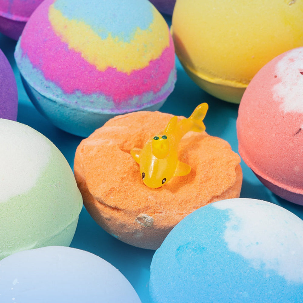 Set de bombas efervescentes para baño sorpresa para niños, segundo día de Pascua