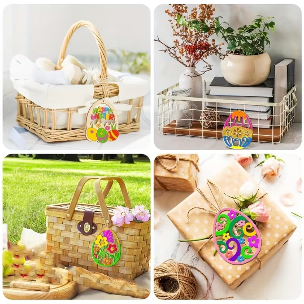 Pasquetta Decorazioni Uova Appendini Set Creativo Fai Da Te