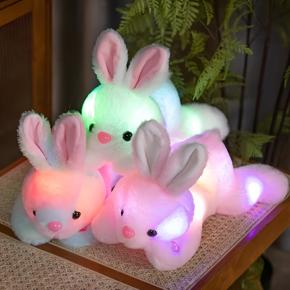 Decorazione per il Lunedì di Pasqua Coniglio Peluche Lampada Notturna Giocattolo