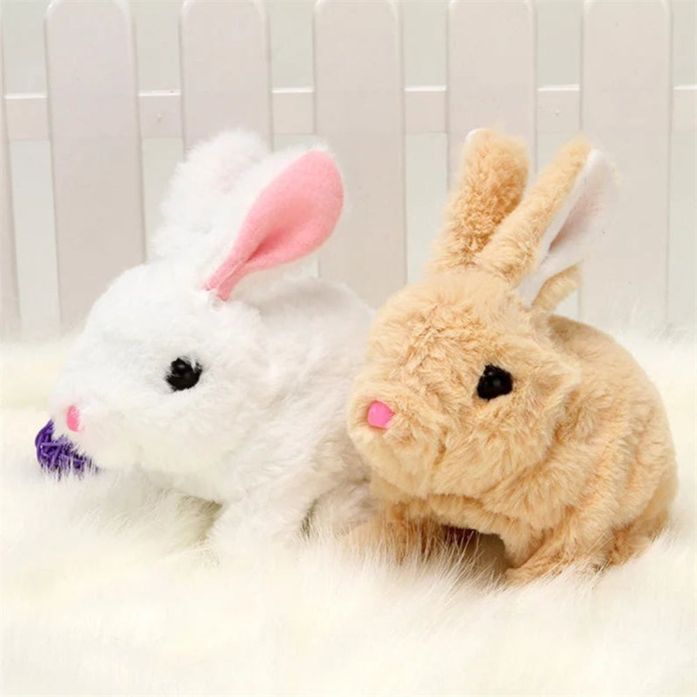 Easter Monday Baby Toy Interactive Bunny Plush Moving Sound