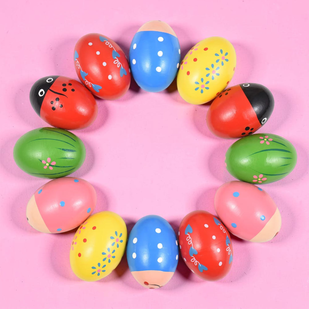 Pasqua Giocattolo Bambini Uova Musicali Rammatore Set