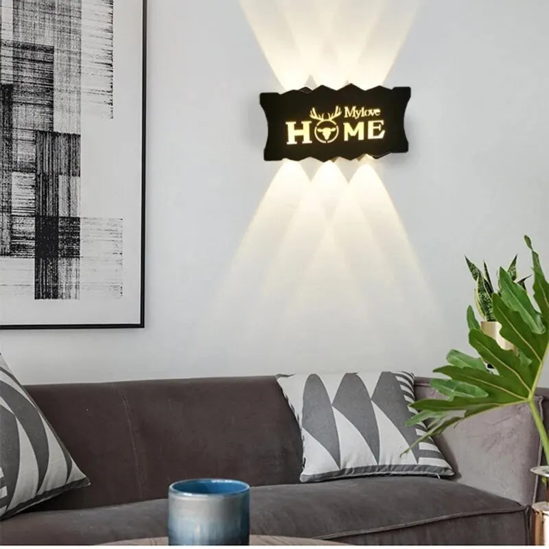 LetterLume – Gepersonaliseerde LED Wandlamp met Letters voor Woon- & Slaapkamer