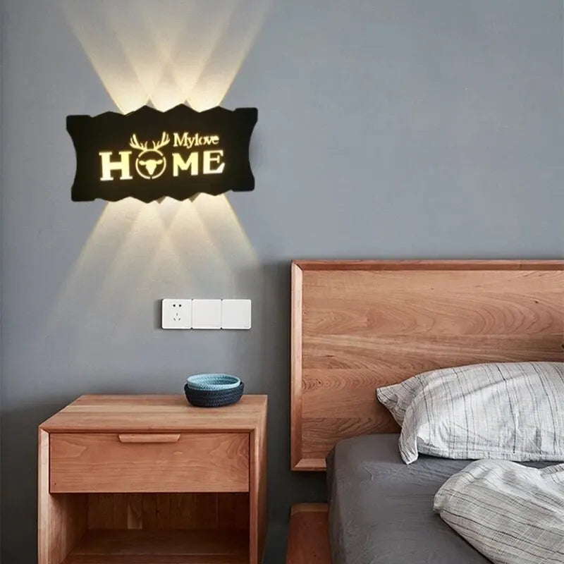 LetterLume – Gepersonaliseerde LED Wandlamp met Letters voor Woon- & Slaapkamer