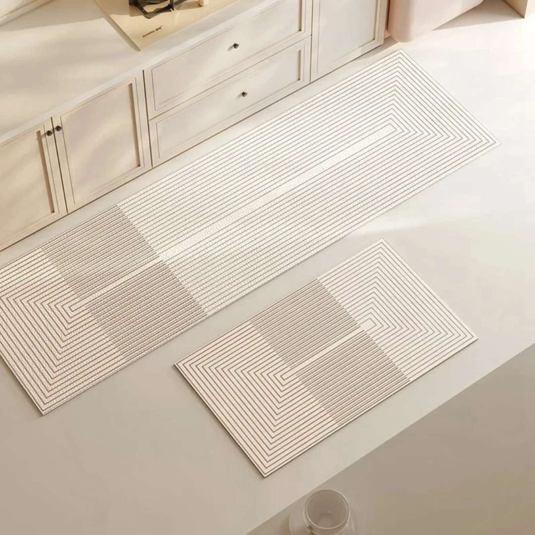 Tappeto Cucina Ultra Assorbente Antiscivolo Righe