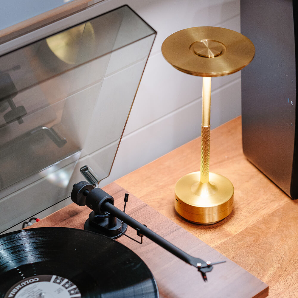 Lampada da Tavolo Wireless Ambient Metallic