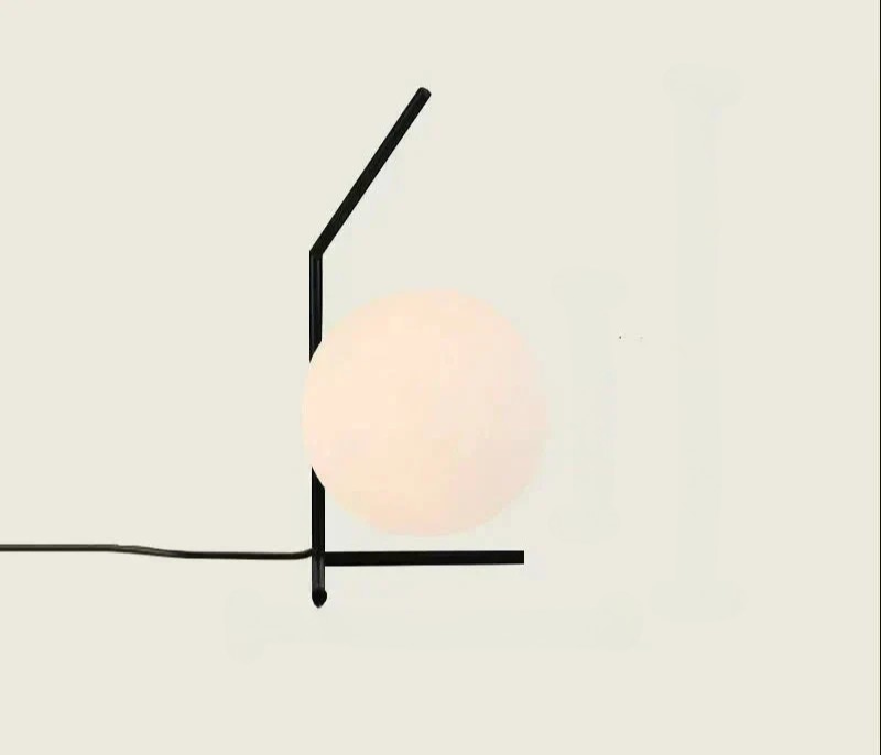 GlassLume - Modern Minimalist Glass Table Lamp | Stylish Lighting