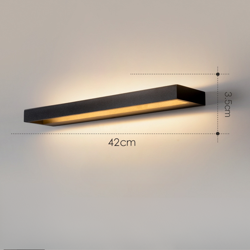 Luna - Lámpara de pared LED delgada