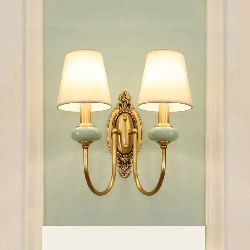 CopperGlow - Classic Wall Lamp for Bedroom and Living Room
