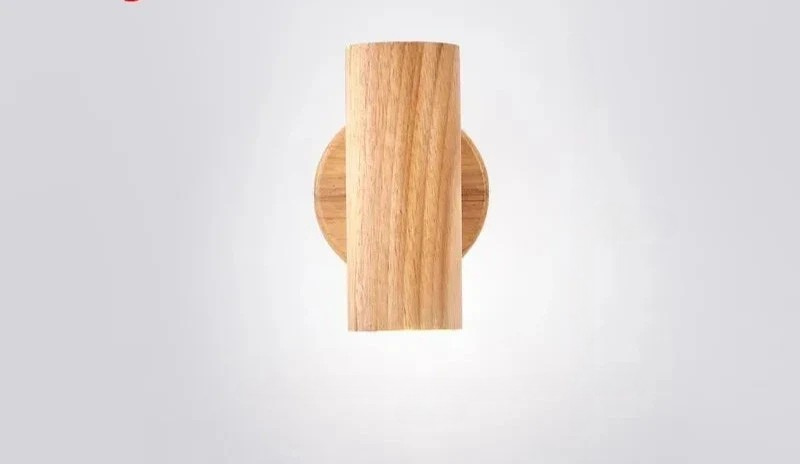 NordicWood - Modern Wall Lamp made of Walnut Wood Scandinavian LED Lighting