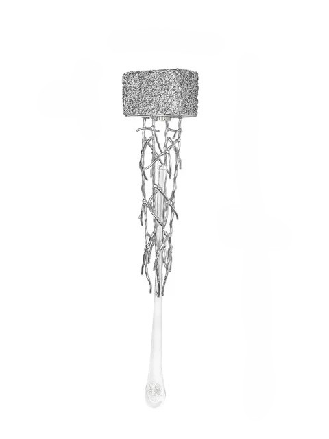 CrystalLux - Luxury Crystal Wall Lamp in Vintage Style Elegant Lighting