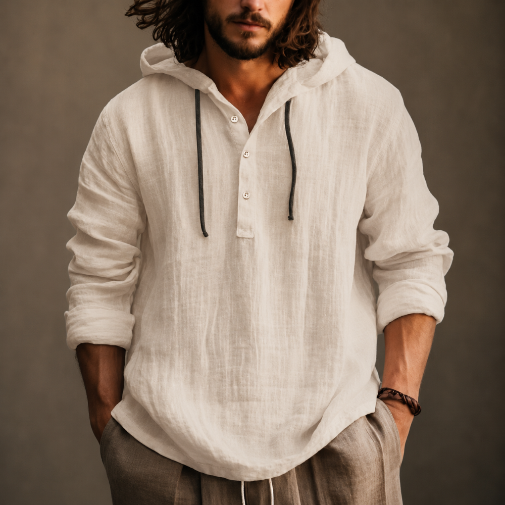 Men's Summer Hoodie Long Sleeves | Casual Sweatshirt