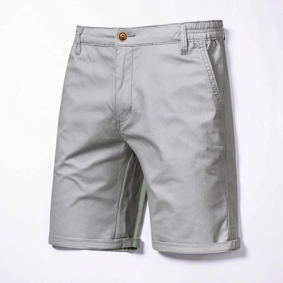 Men's Casual Elastic Chino Shorts | Summer Bermudas