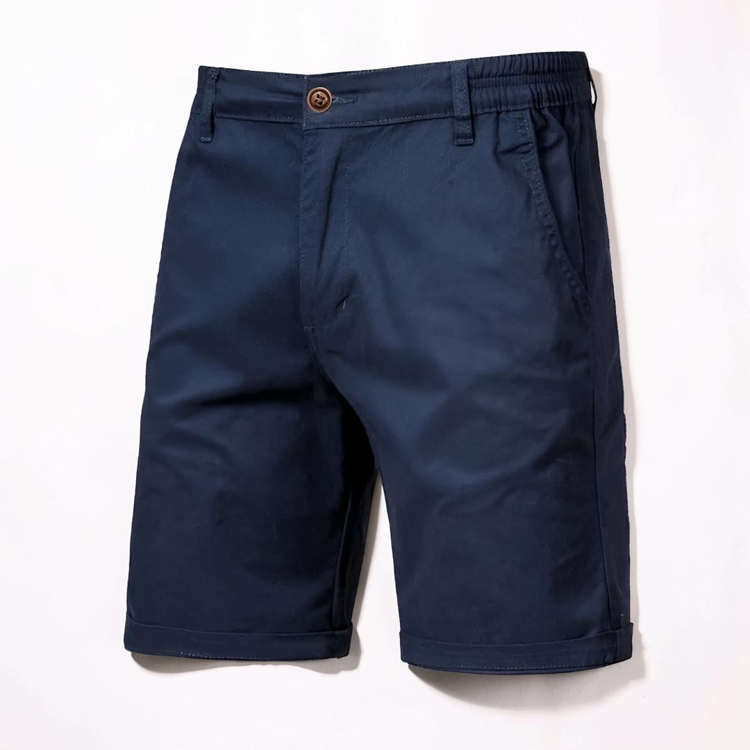 Men's Casual Elastic Chino Shorts | Summer Bermudas