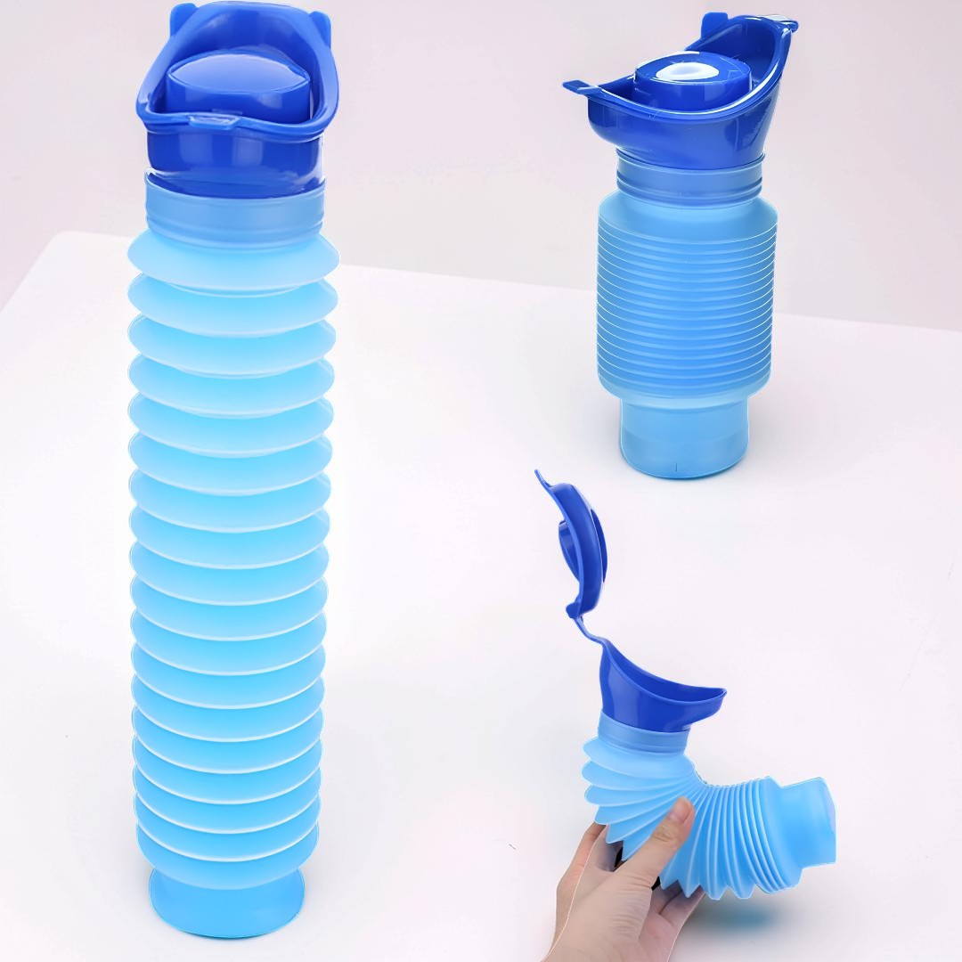 Urinaal Fles Draagbaar Opvouwbaar Herbruikbaar Camping