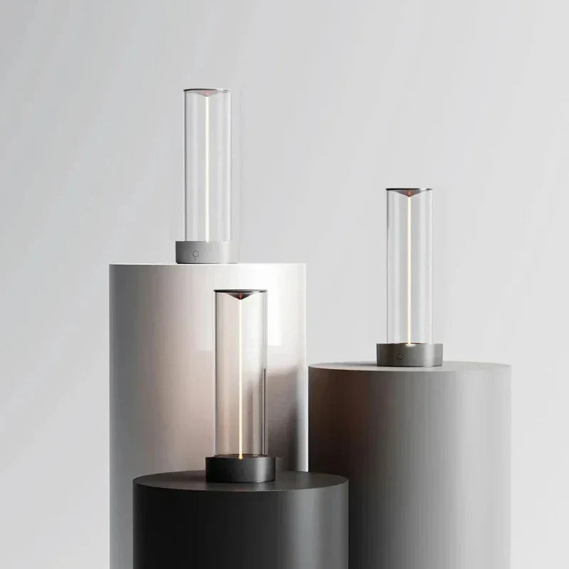 LumiSphere - Dimmable Touch Table Lamp with Minimalist LED Design