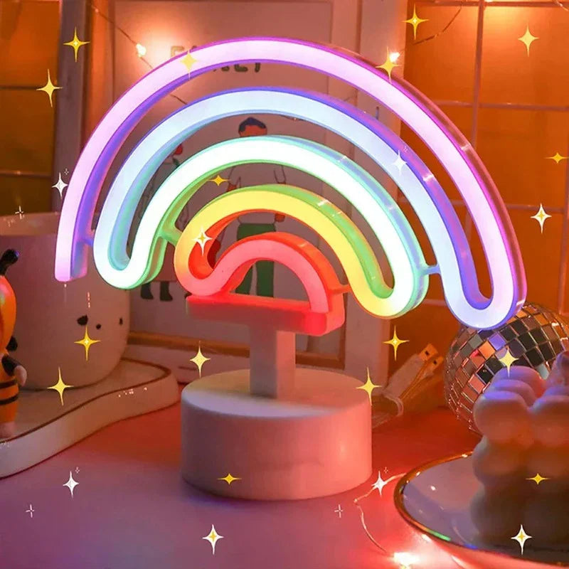 NeonGlow - Colorful Neon Lamp for Room Decoration – Portable LED Rainbow Lamp