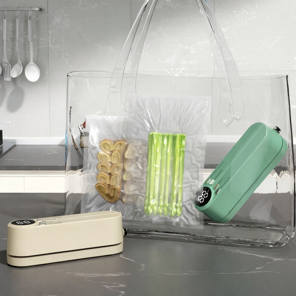 Vacuum Sealer Portable Food Sealing Machine Kitchen Storage