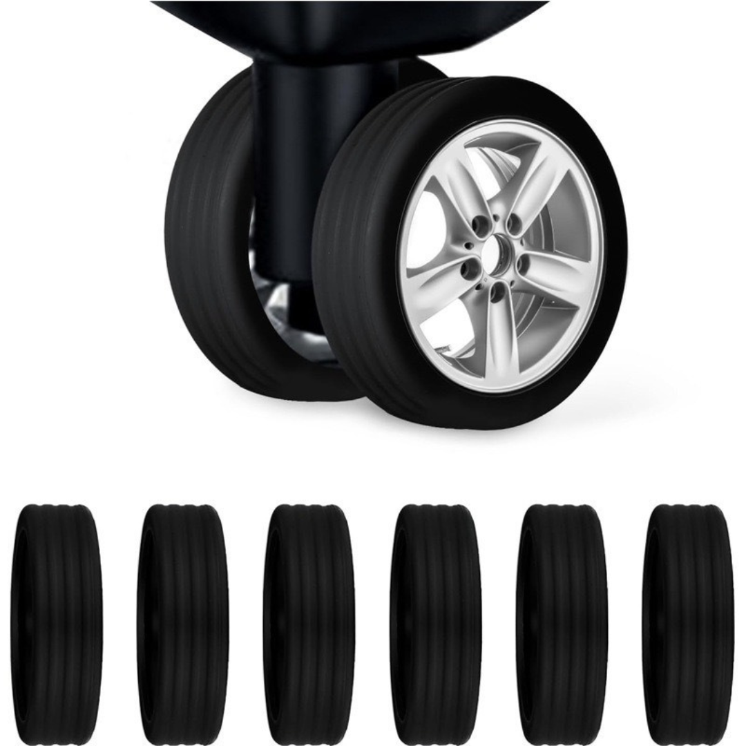 Valigia Accessori Copriruote Antirumore Viaggio