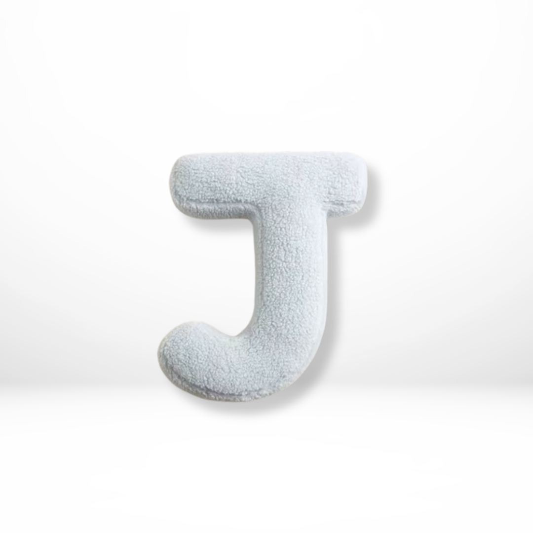 Velvet Alphabet Throw Pillow Personalized Decorative Cushion A-Z 16