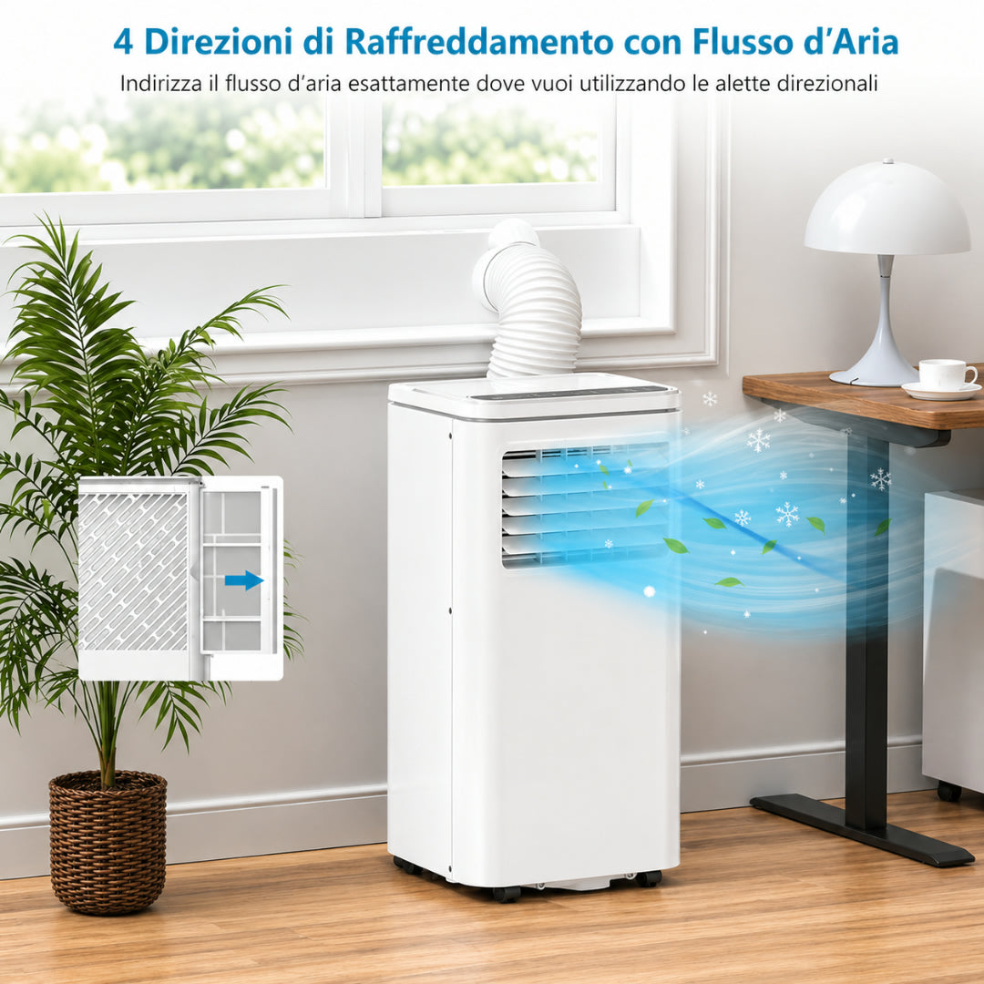 Ventilatore Estivo Condizionatore Portatile Compatto Silenzioso