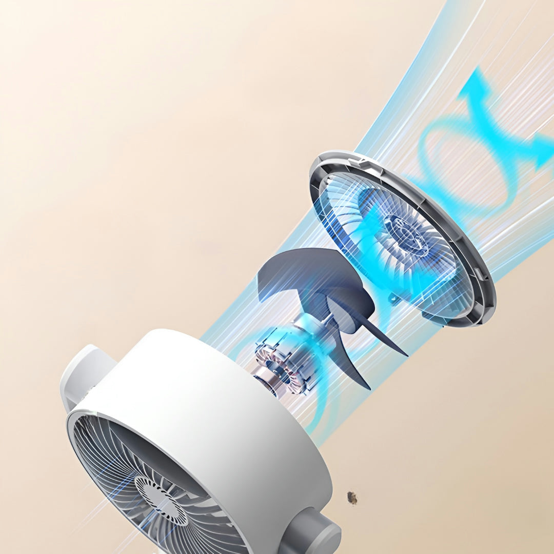 Pedestal Fan Silent Oscillating Cooling