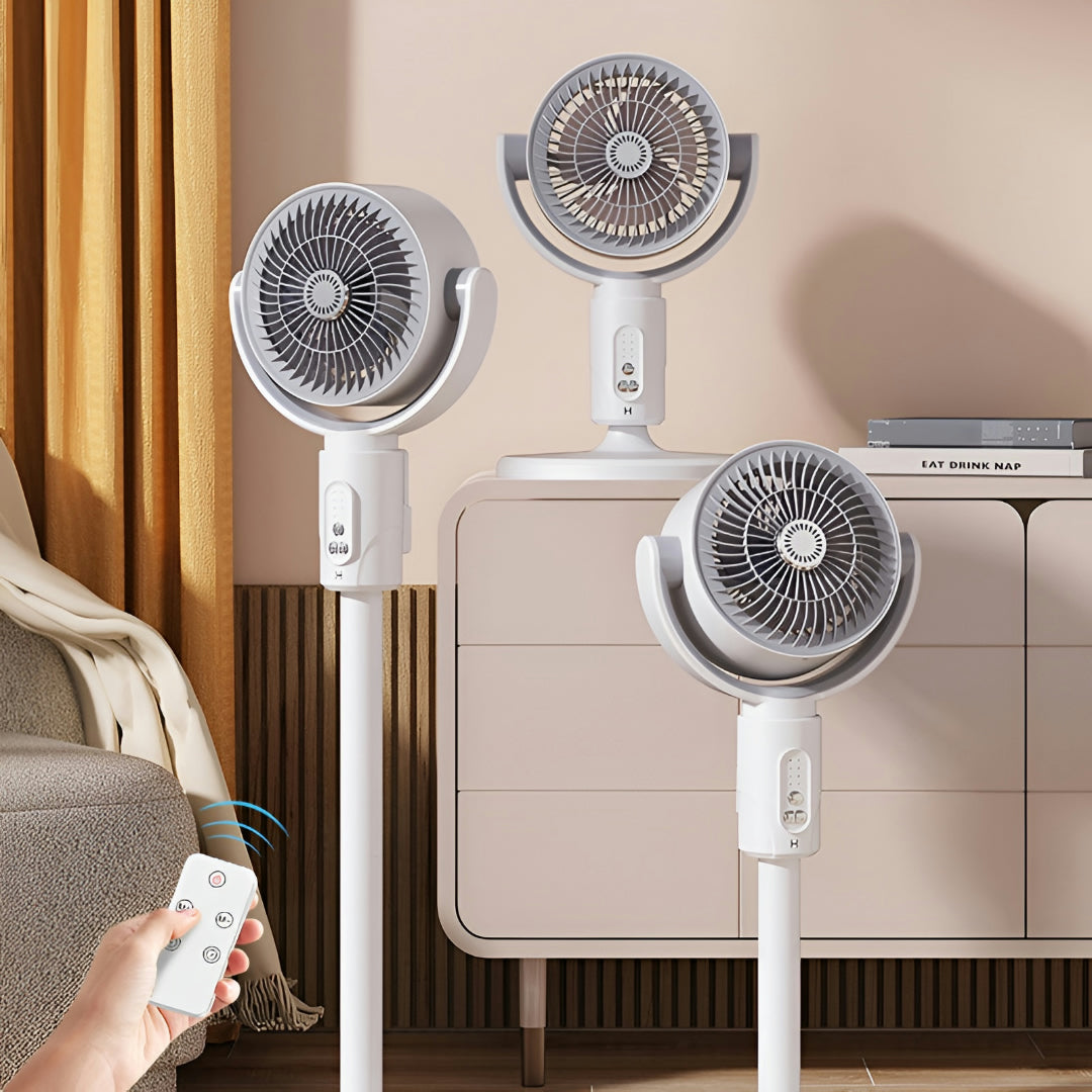 Pedestal Fan Silent Oscillating Cooling